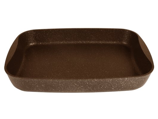 Противни для запекания KUKMARA пмк02а кофейный мрамор 365х260x55мм